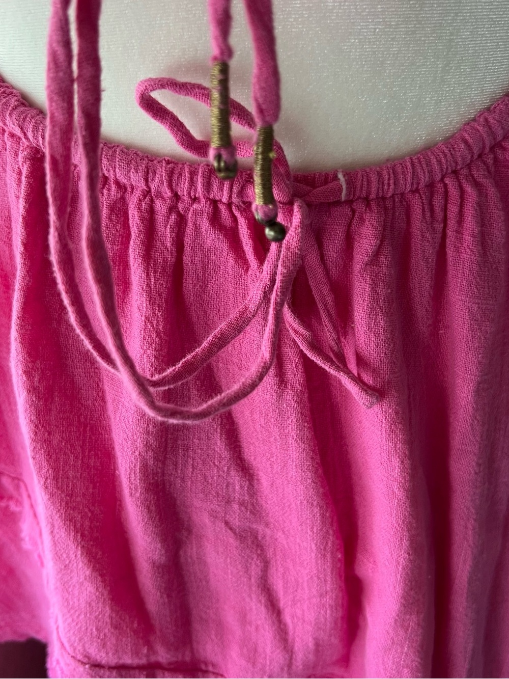 free people flowy pink maxi dress - Picture 5 of 6